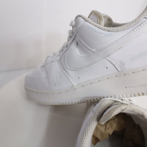 Nike Air Force 1 Low (GS) White 314192-117 size 4 Y - Picture 8 of 10